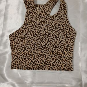 Leopard Print Women's Tank Top